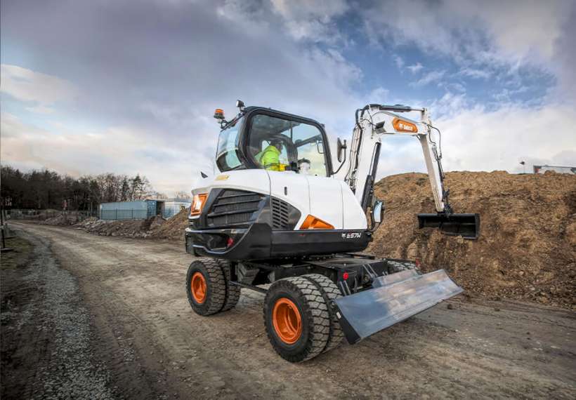 Bobcat Wheeled Excavator