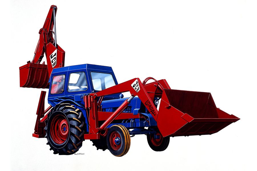 JCB Mk1 Backhoe Prototype 1953