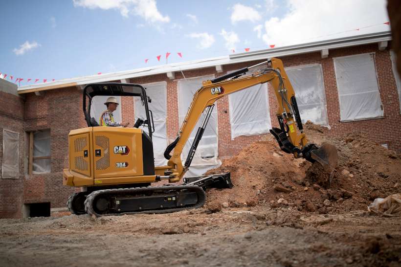 Cat 304 Mini Excavator