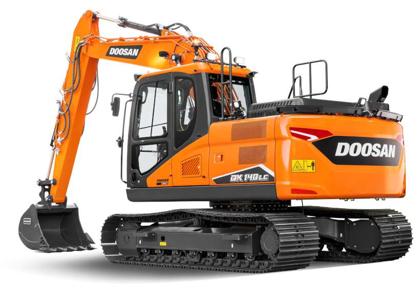 New Doosan DX-7 Range of tracked excavators