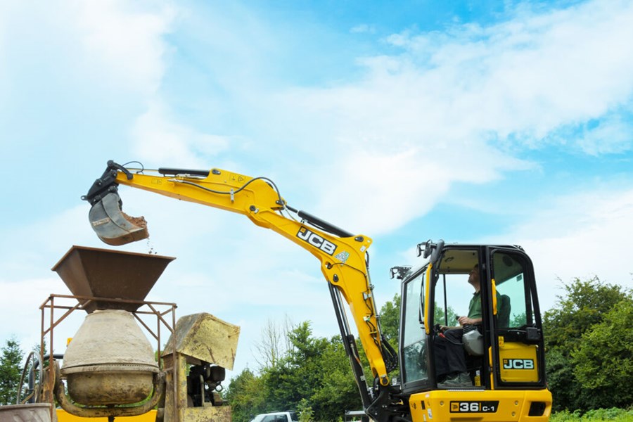 JCB 36C-1 New mini DIgger