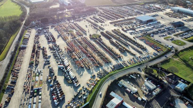 Euro Auctions Aerial View