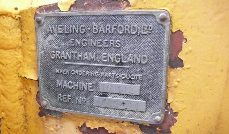 Aveling Barford TG112 Motor Grader full