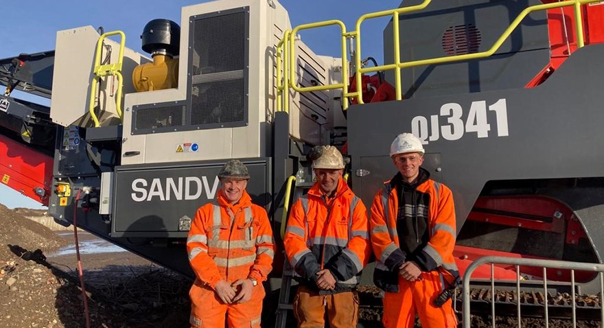 Sandvik QJ341 Team