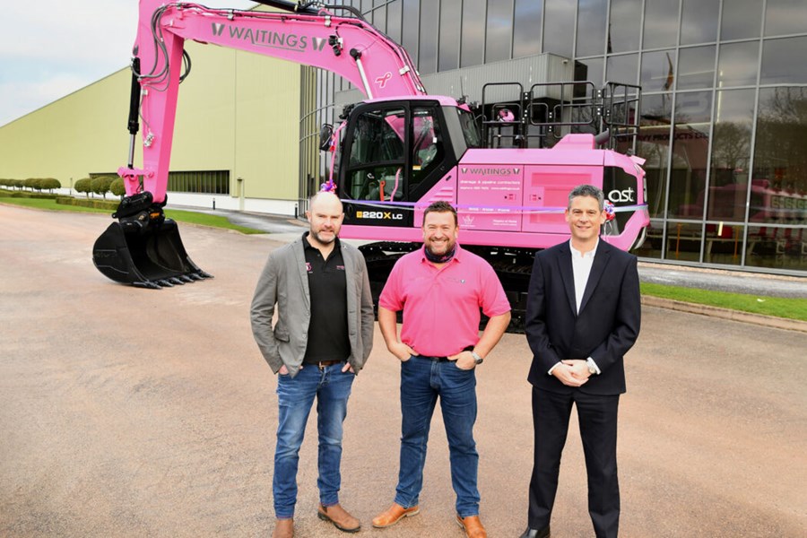 Waitings Pink JCB