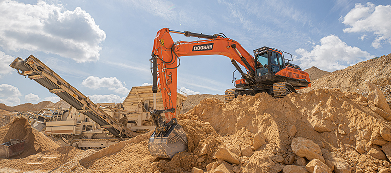 Doosan DX420LC-7 Tracked Excavator