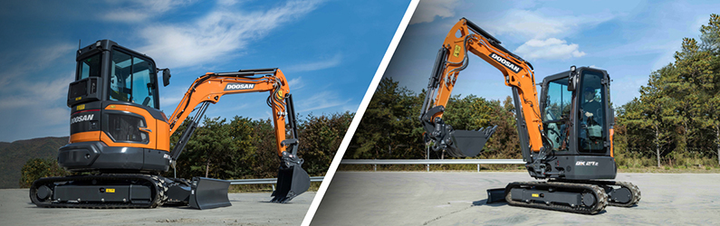 Doosan DX27Z-7 and DX35Z-7 