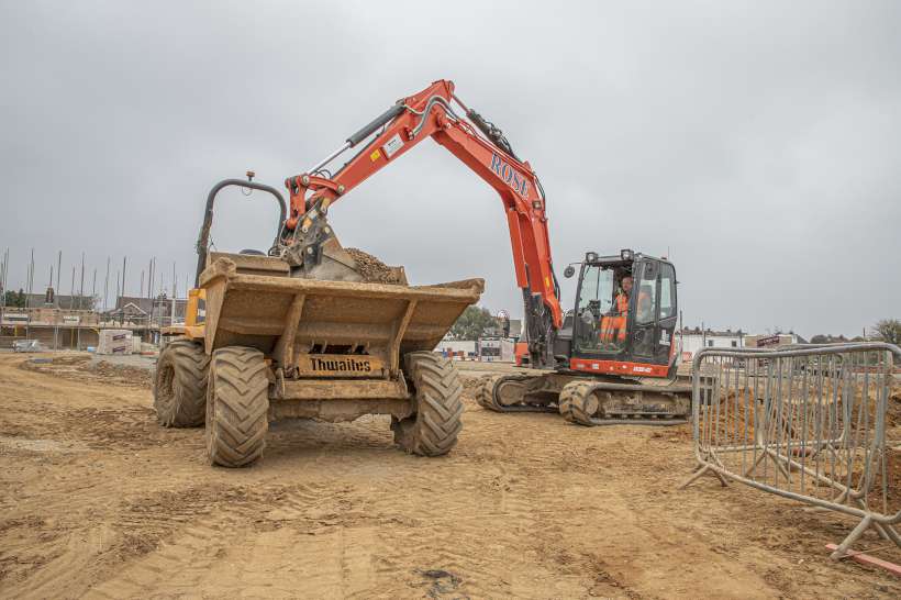 Kubota KX080 Excavator