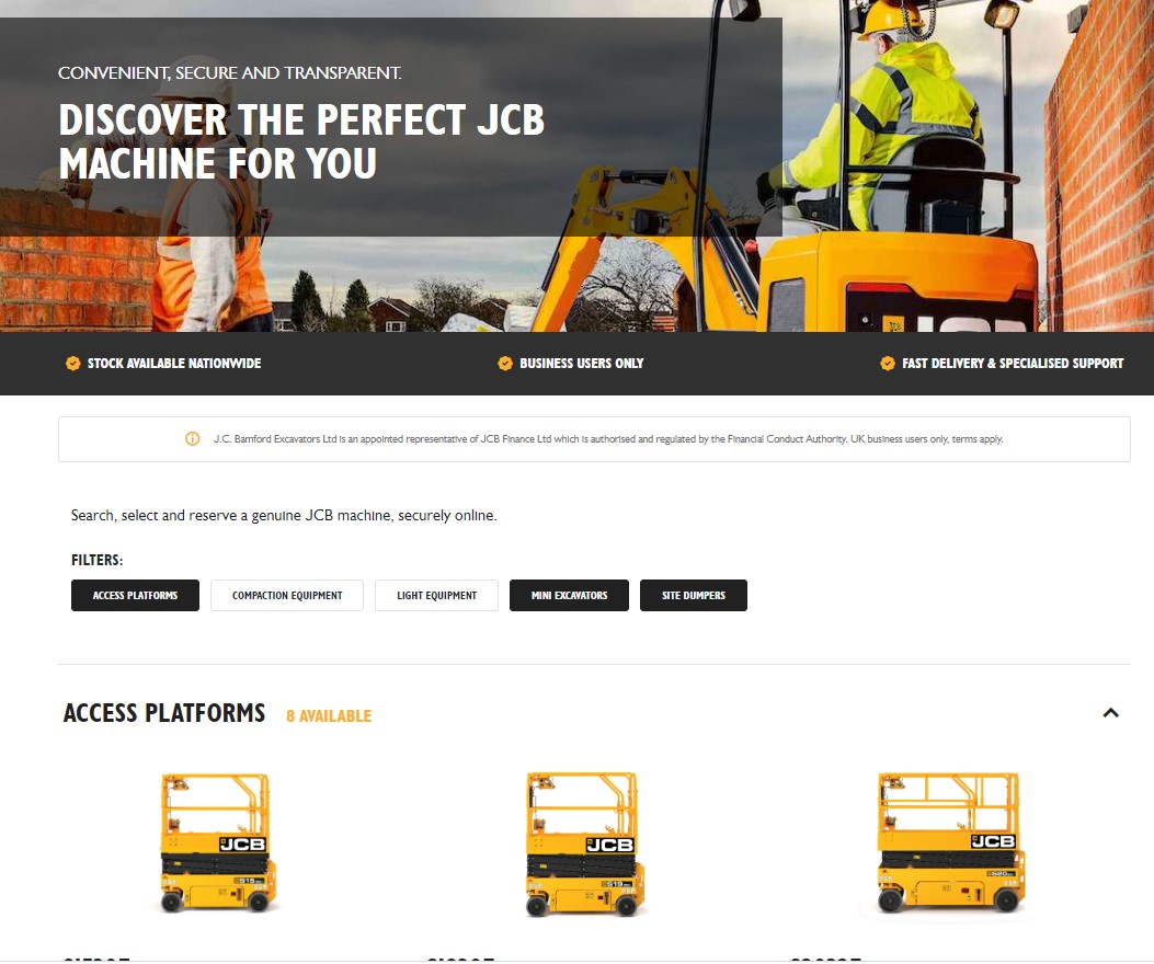 JCB Machinestore