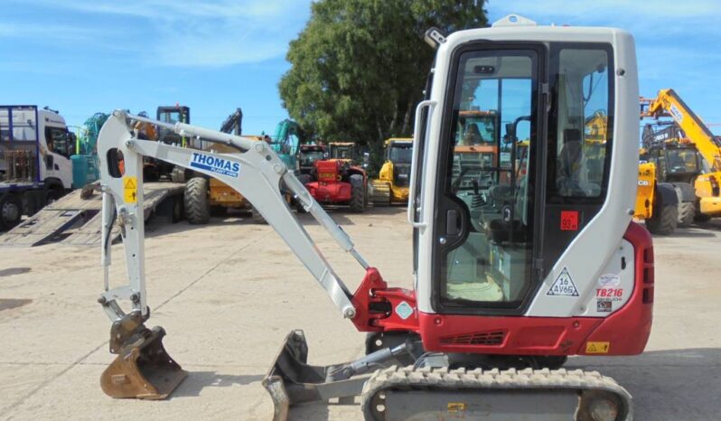 2019 Takeuchi TB216 full