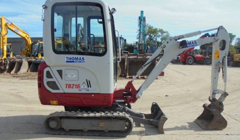 2019 Takeuchi TB216 full