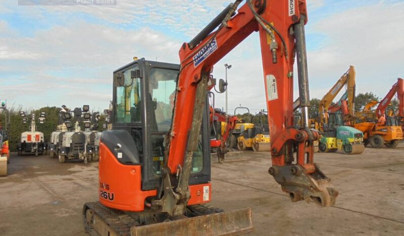 2018 Hitachi ZX 26 U-5 A CR full