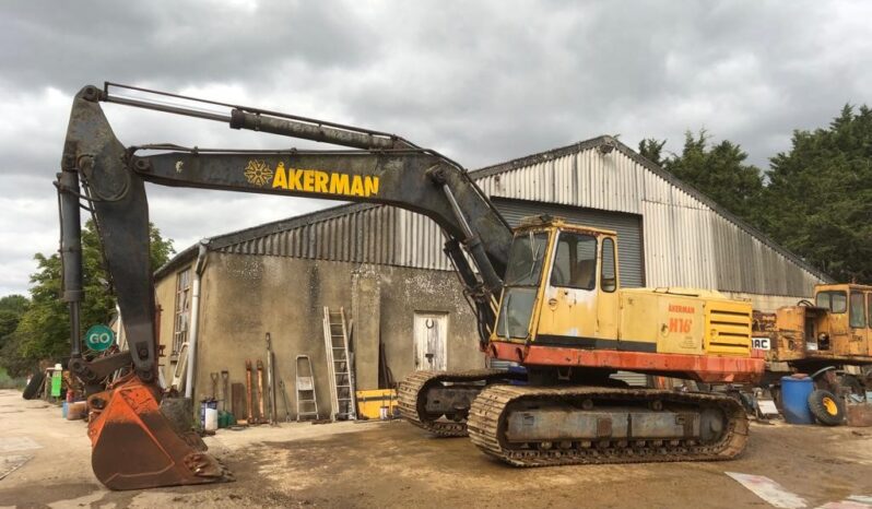 Akerman H16B Excavator full