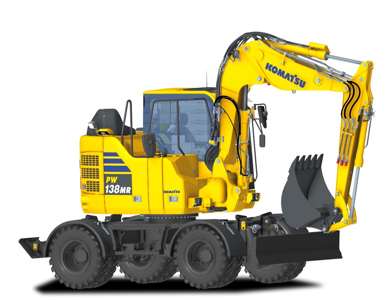 Komatsu PW138MR-11 Wheeled Excavator