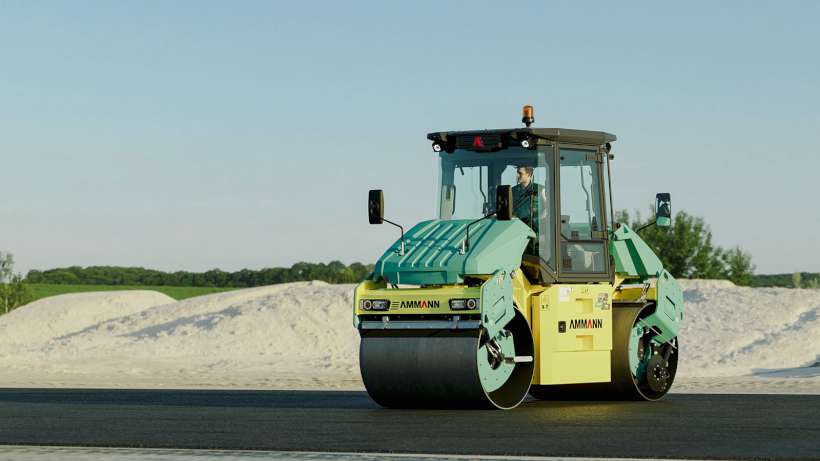 Ammann New ARP 75 Pivot-Steer Tandem Roller 