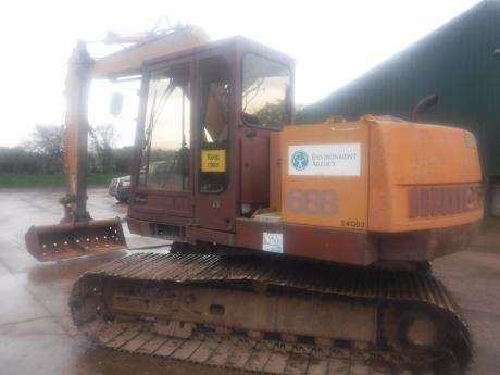 1993 Case 688 Excavator full