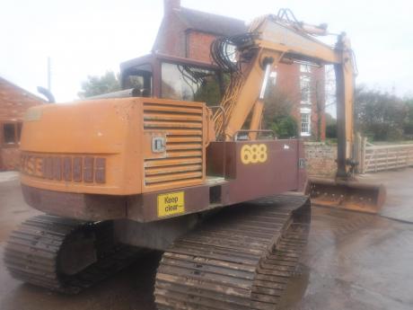 1993 Case 688 Excavator full