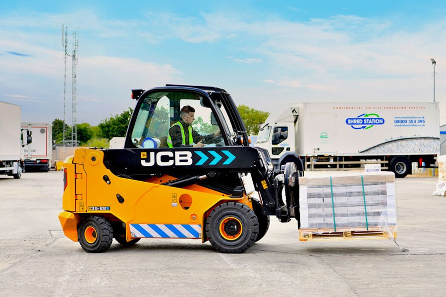 Electric JCB Teletruk