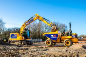 JCB Excavator and Dumper