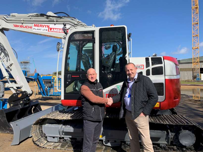 Takeuchi 15-tonne TB2150R excavator