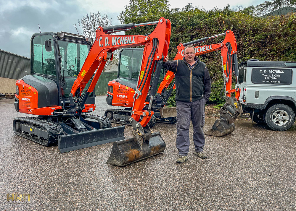 Kubota excavators