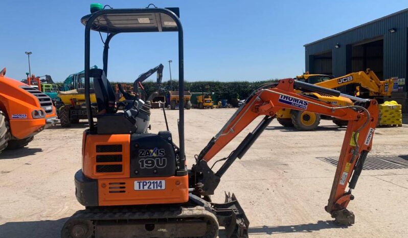 2019 Hitachi ZX 19 U-5 full