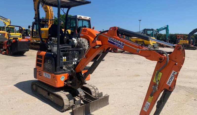 2019 Hitachi ZX 19 U-5 full