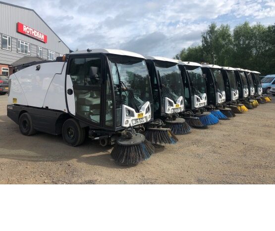 2014 JOHNSTON CX201 SWEEPER ROAD SWEEPER in Compact Sweepers full