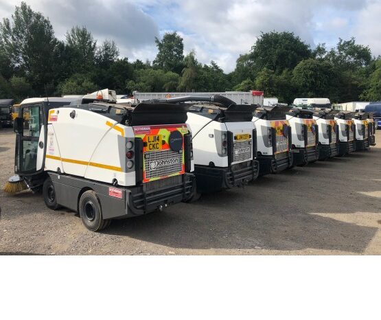 2014 JOHNSTON CX201 SWEEPER ROAD SWEEPER in Compact Sweepers full