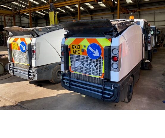 2013 JOHNSTON CX201 ROAD SWEEPER in Compact Sweepers full