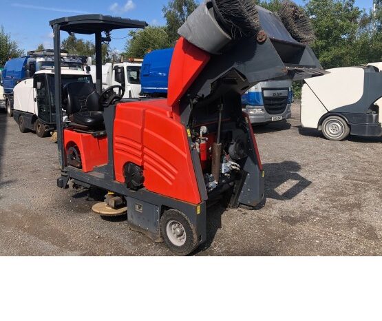 2012 HAKO HAKOMATIC 1800 LPG ROAD SWEEPER in Compact Sweepers full