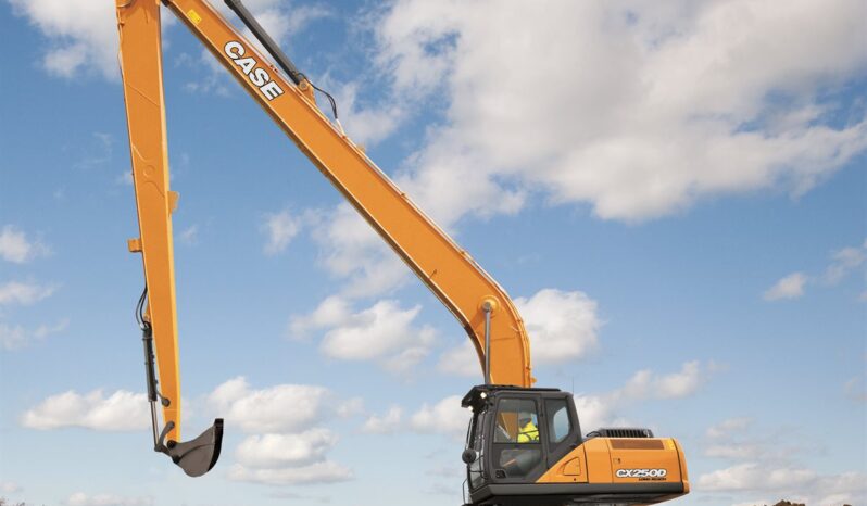 Case CX250D Long Reach Crawler Excavator