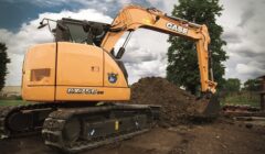 Case CX75C SR Midi Excavator full
