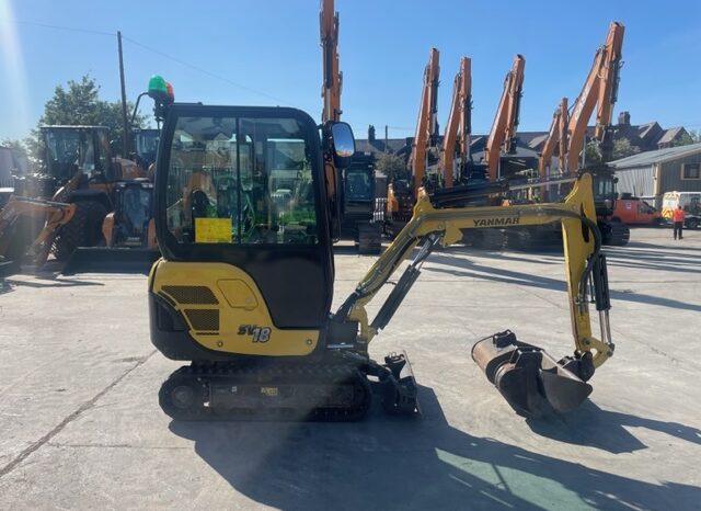 2020 Yanmar SV18 Mini Excavator full
