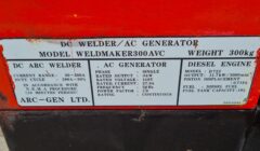 ArcGen Weldmaker 300AVC Welder Generator full