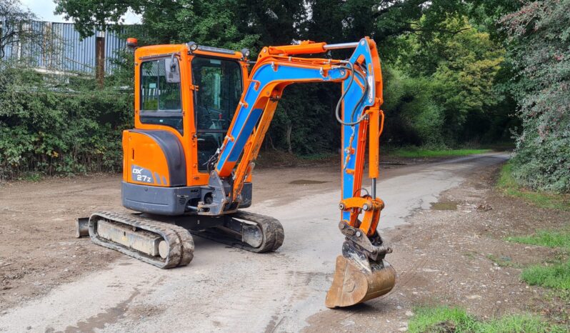 Doosan DX27 Mini Digger full