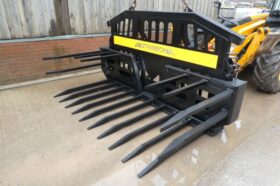 1 Strimech Paff1201 Folding Bucket Rake New 2021 Jcb Brackets full