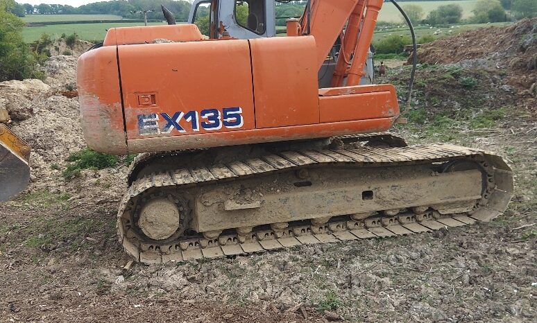 Circa Hitachi EX135 Teleram/Forklift tractors