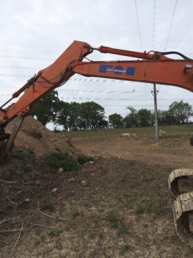 Circa Hitachi EX135 Teleram/Forklift tractors full