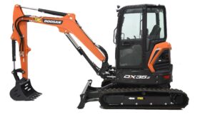 New Develon DX35Z Mini Excavators
