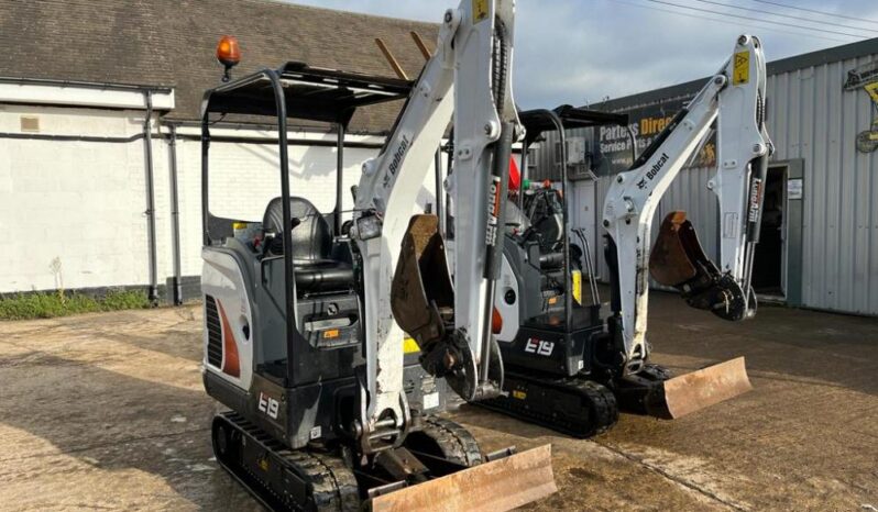 2020 Bobcat E19 Excavator 1Ton  to 3.5 Ton for Sale full