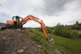 New Develon DX85R-3 Tracked Excavators full