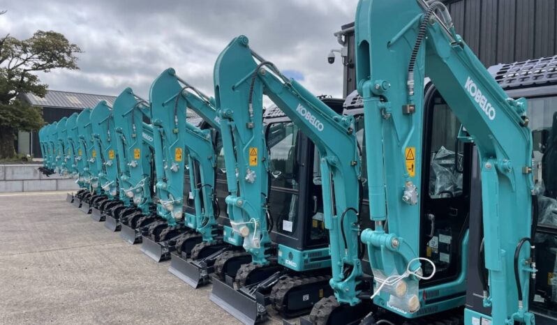 NEW Kobelco Mini Excavators full