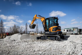 New Develon DX55R Mini Excavators
