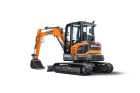 New Develon DX55R Mini Excavators full