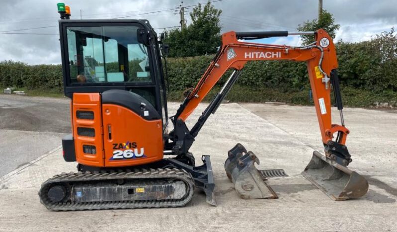 2021 Hitachi ZX26U full