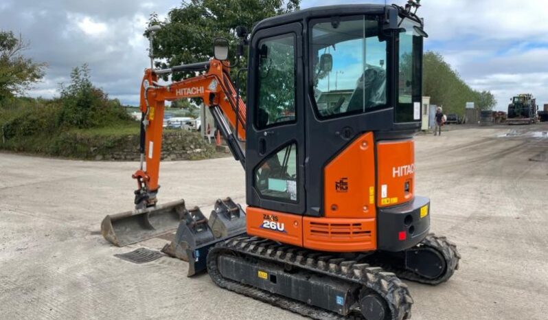 2021 Hitachi ZX26U full