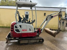 2017 Takeuchi TB216 Mini Digger