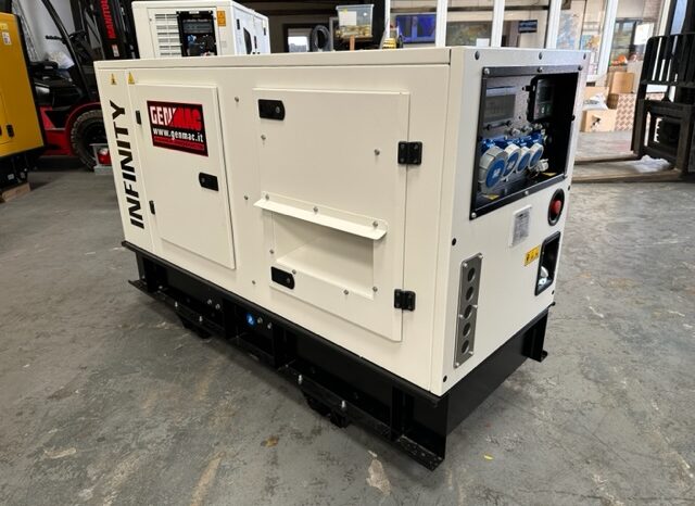 NEW GENMAC 18 KVA INFINITY 1500 rpm SINGLE PHASE PERKINS (Made in EUROPE)