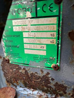 2004 Terex HD1000 Dumper 1Ton  to 3 Ton for Sale full
